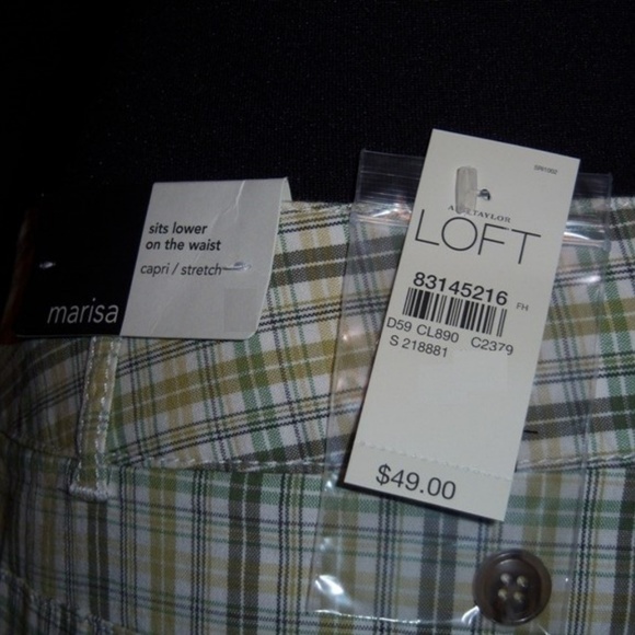 NWT Ann Taylor LOFT Marisa Capri Pants - Picture 7 of 7